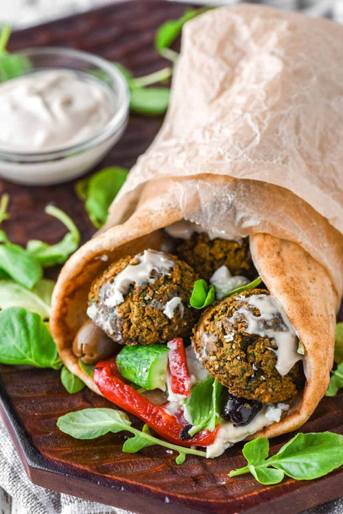 Falafel Wraps & Bowls