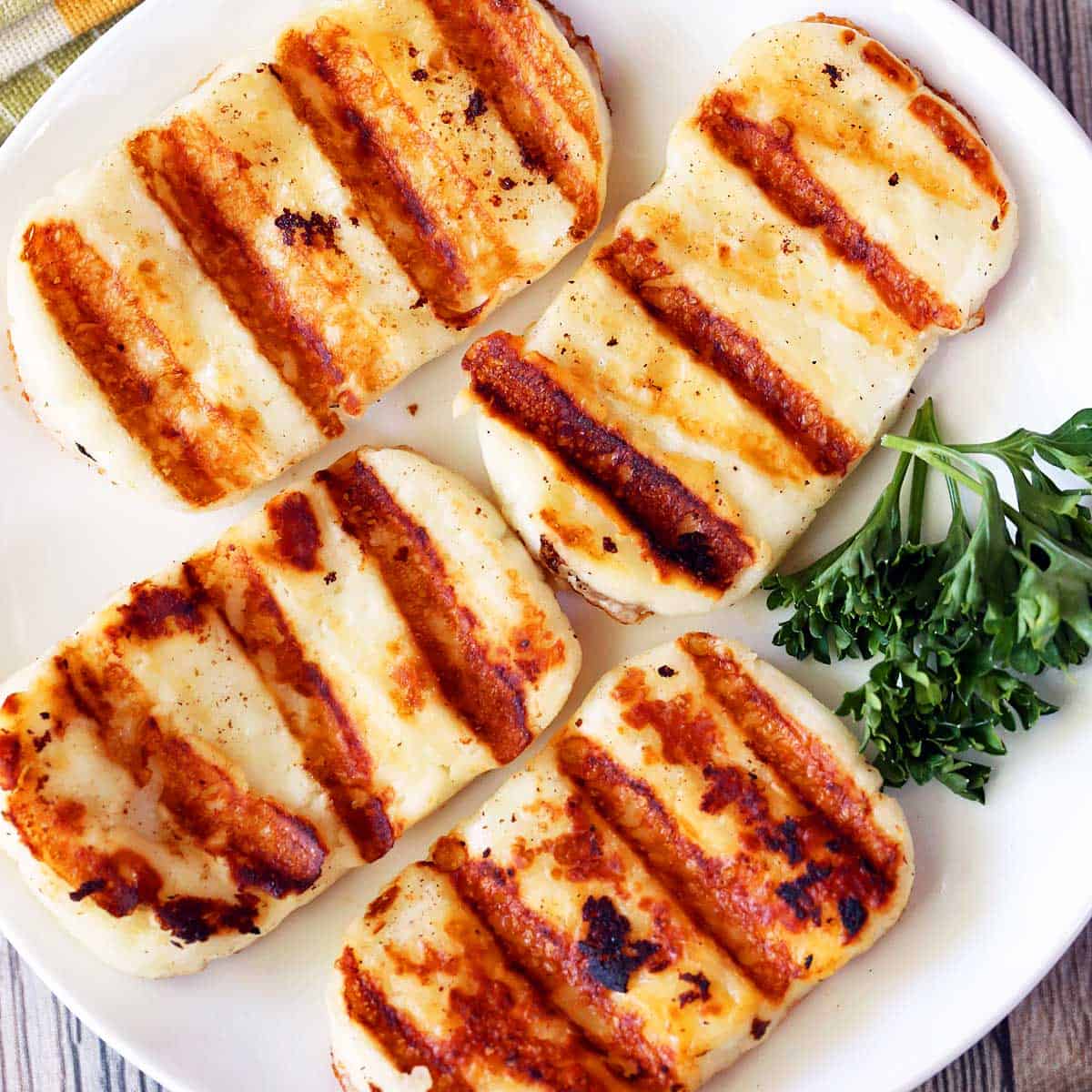 Grilled Halloumi Cheese